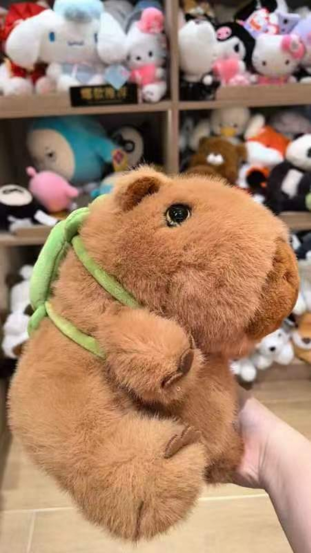 28Cm Backpack Rice Mink Capybara