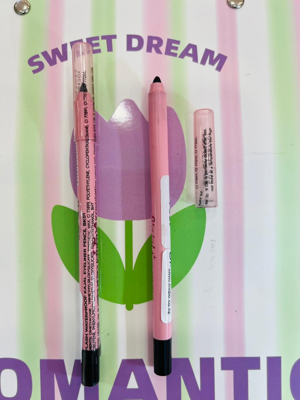 PF-E34 Waterproof Eyeliner Pencil - Black/BK01