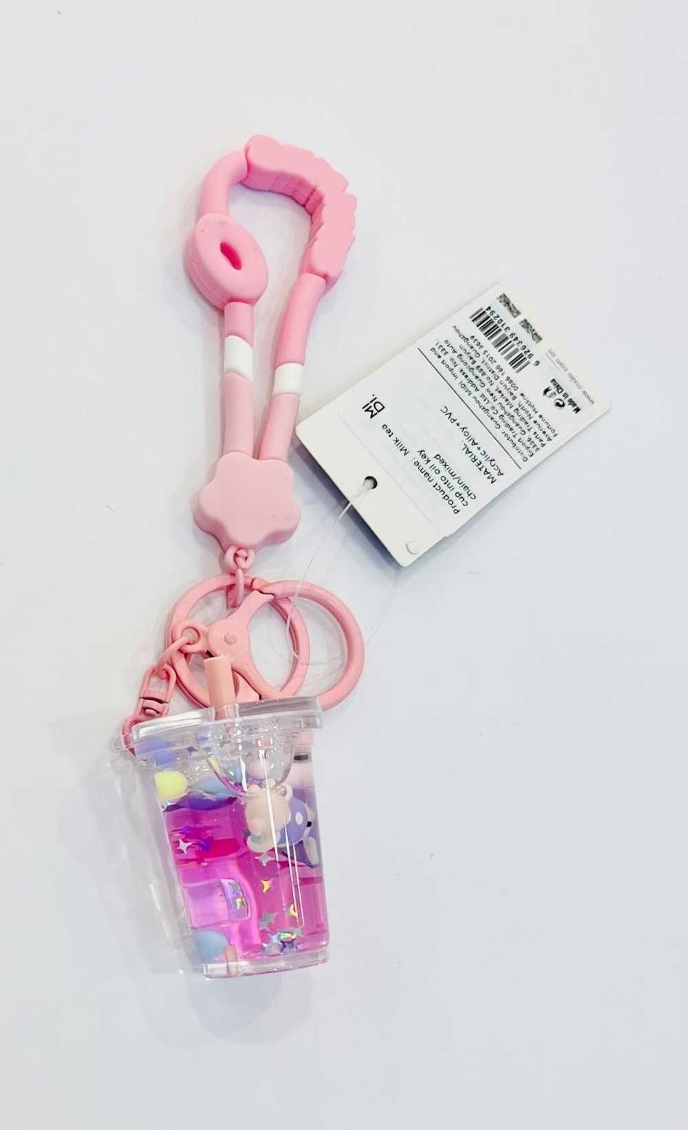Milk Tea Cup Into Oil Key Chain Assorted