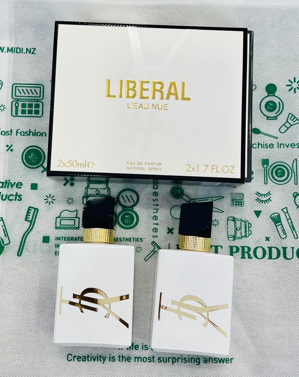 2pcs Perfume For Lady 50ml+50ml