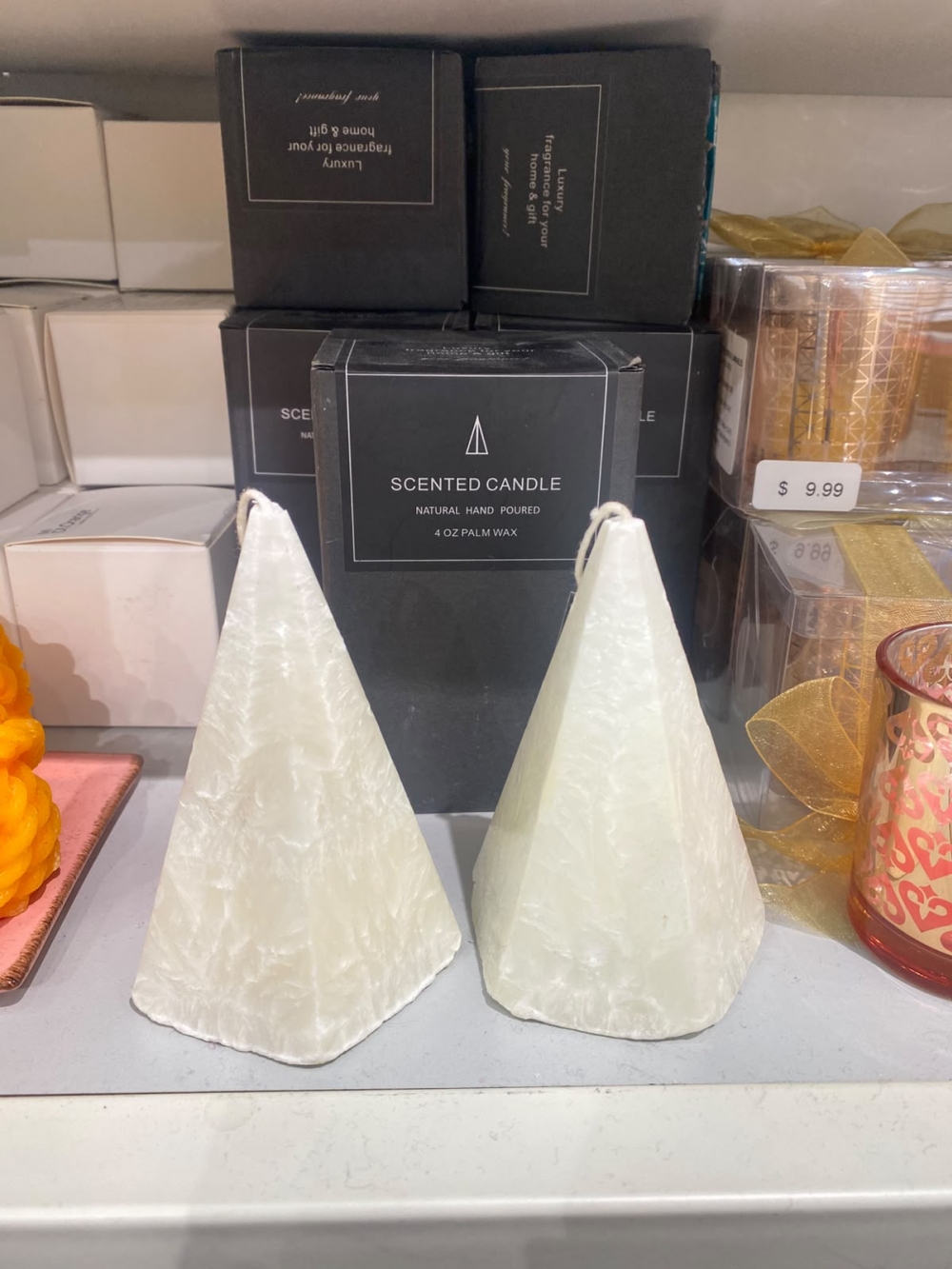 Creative Handmade Cone Shaped Scented Candle Assorted
