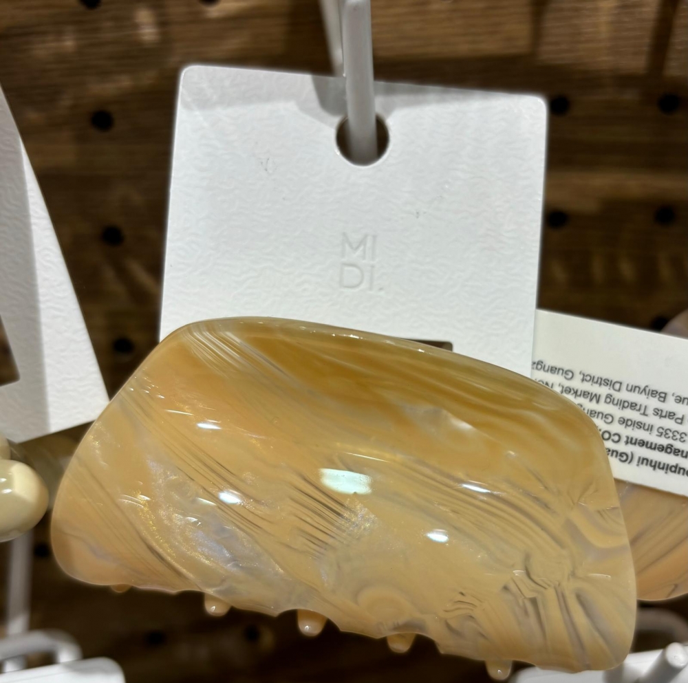 Jelly Shell Color Large Hair Claw 01/Mixed