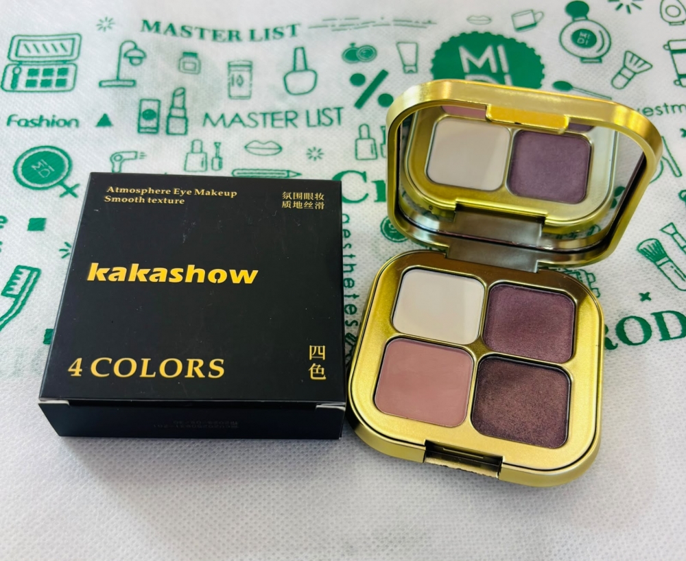 Crystal Eye Shadow Quad Plate 04