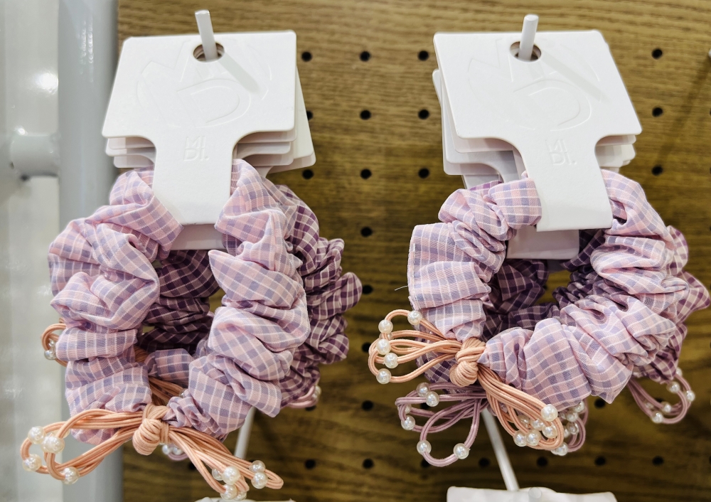 Pearl Bow Tie Hair Tie/Mixed