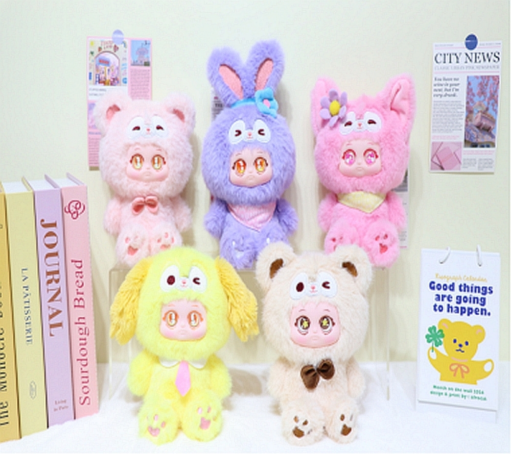 Five Cute Vinyl Figurines