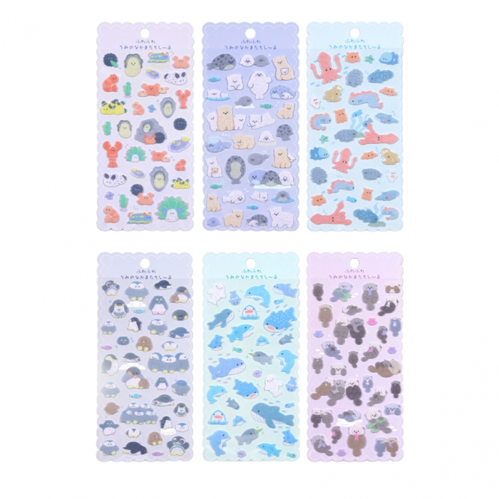 Cute Animal Felt Fun Stickers/Mixed