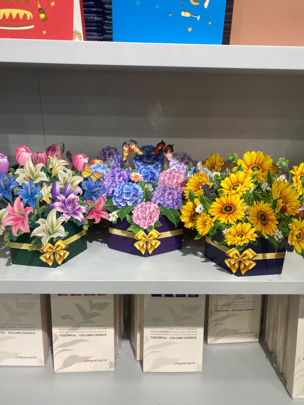 3D Stereo Greeting Card Bouquet Ornament