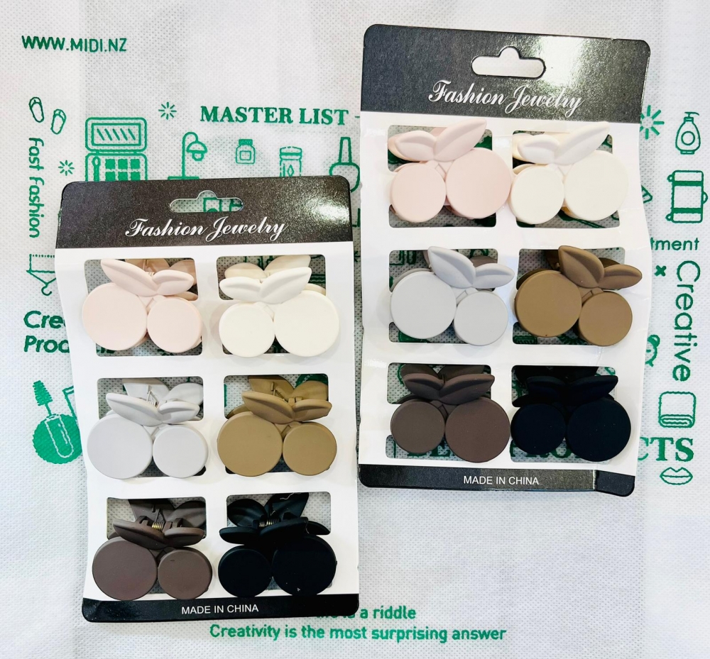 6pcs Hair Claw Clip