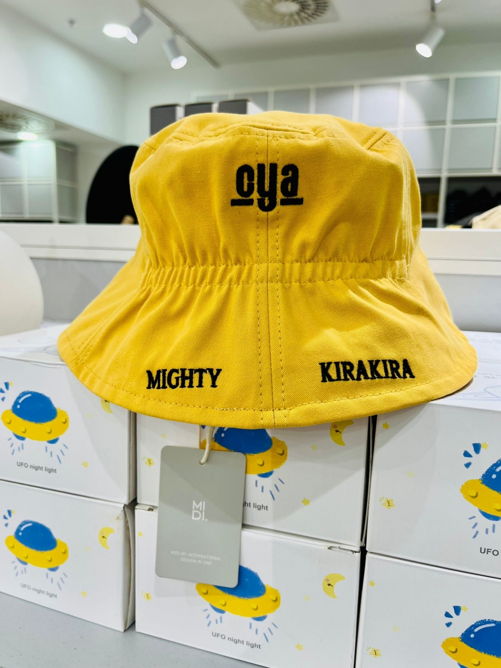 Fashion Bucket Hat/Yellow