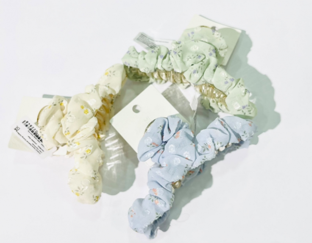 Pastoral Outing Chiffon Claw Clip Assorted