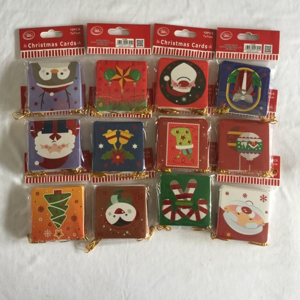Christmas Cards/10pcs/7*7cm