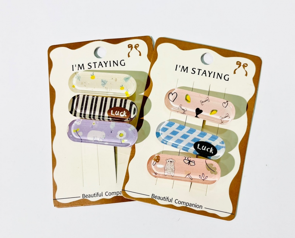 Playful Illustration Duck Clip Assorted