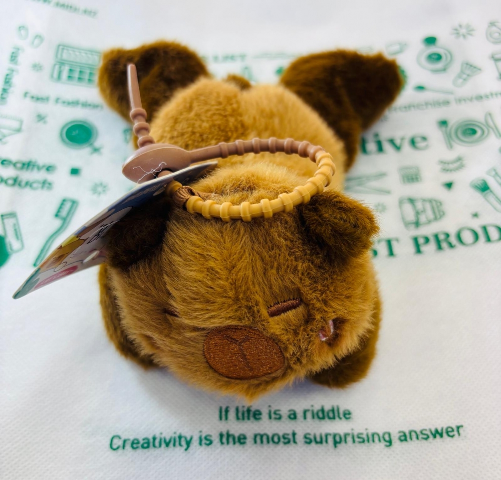 Capybara Keychain