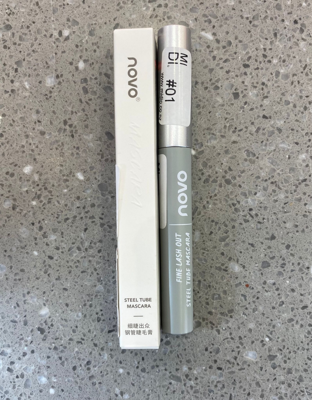 Fine Lash Outstanding Steel Tube Mascara/02 Natural Brown