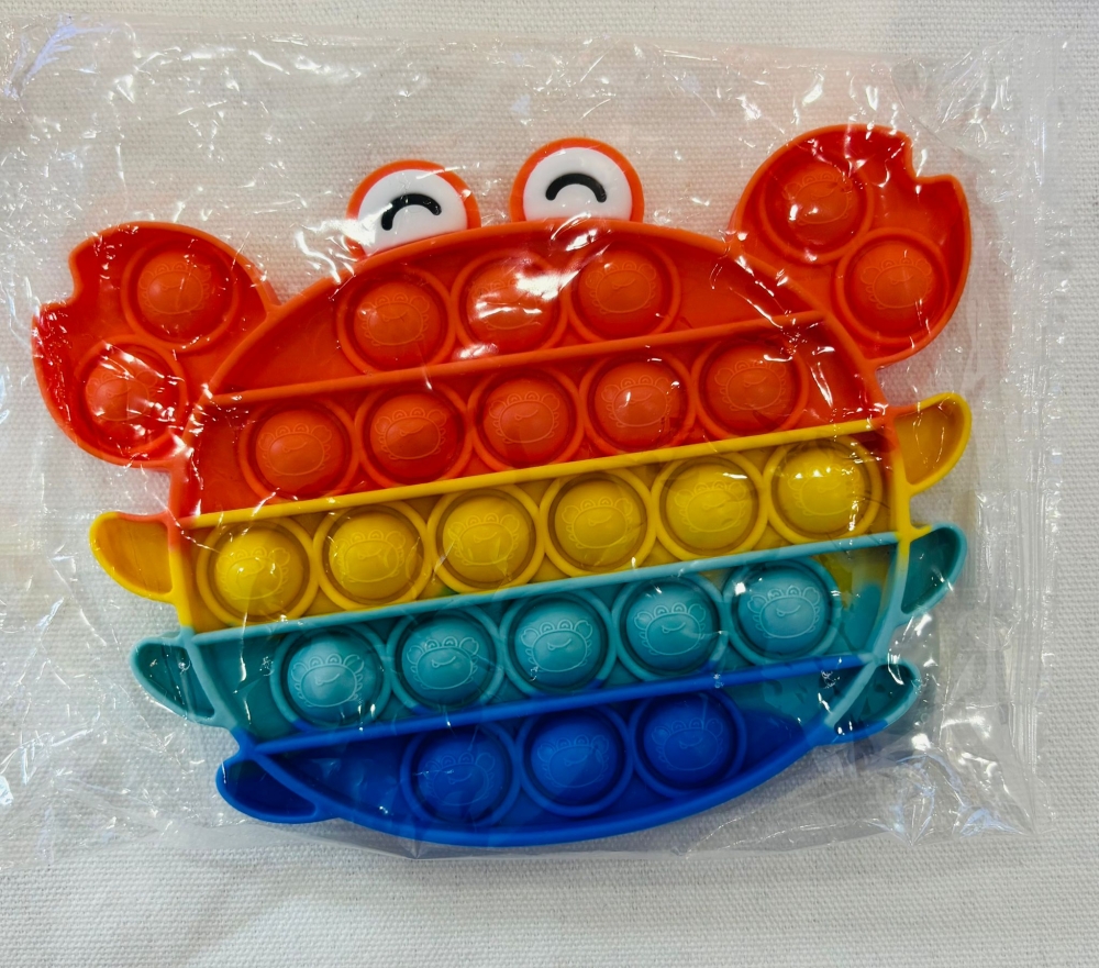 Cute Styling Decompression Toy/Medium/Rainbow Crab
