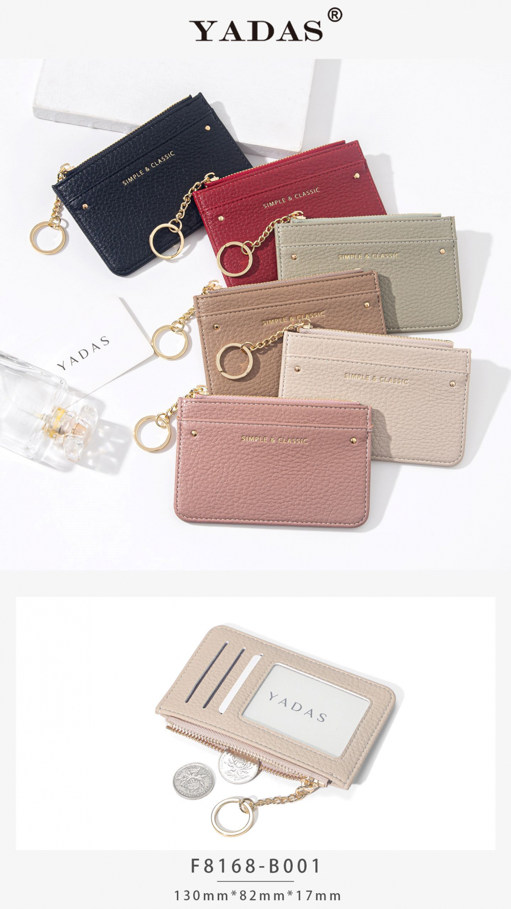 Color Blocked Single Piece Ladies Coin Purse