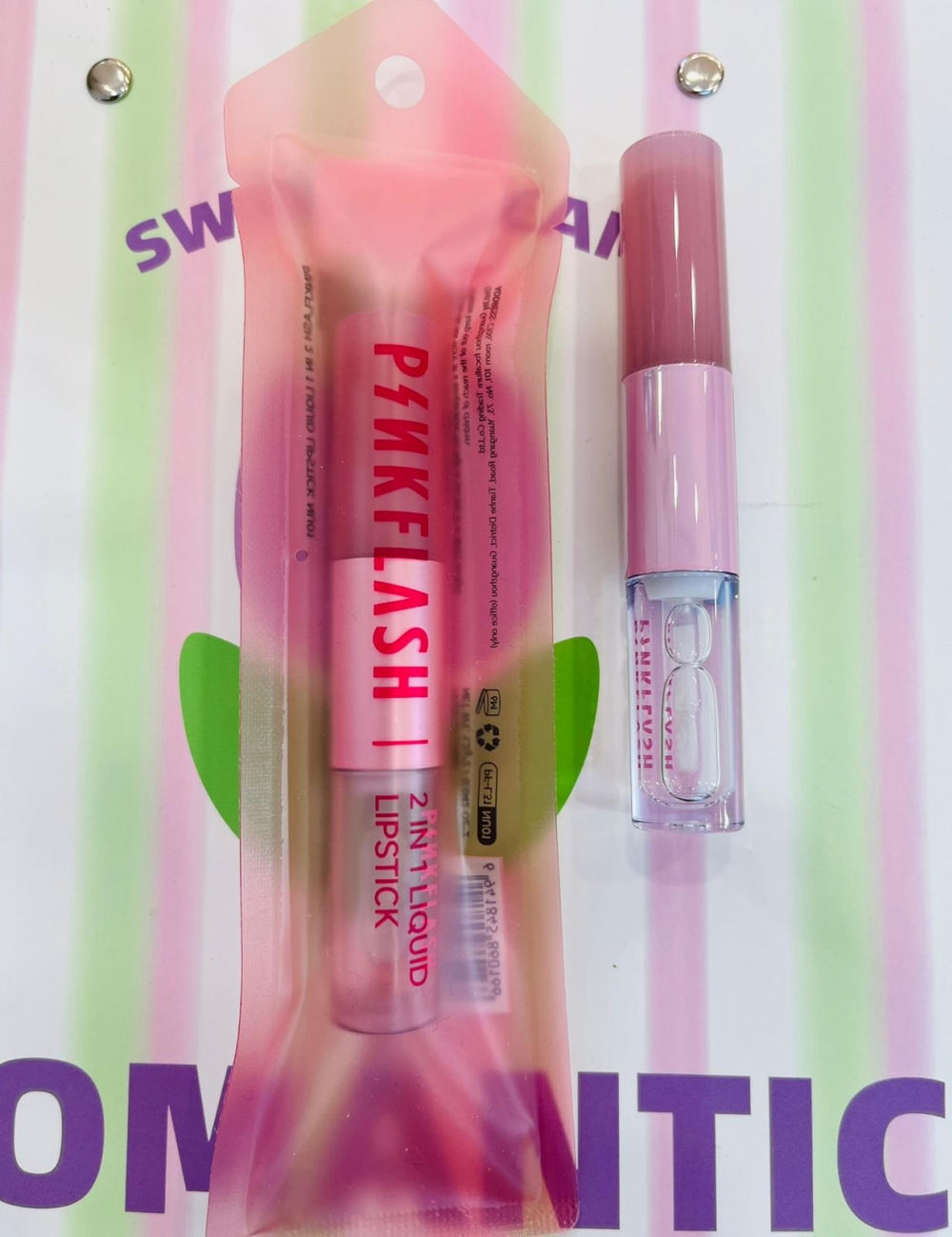 PF-L31 PINKFLASH Dual-Ended Lip Glaze-NU01