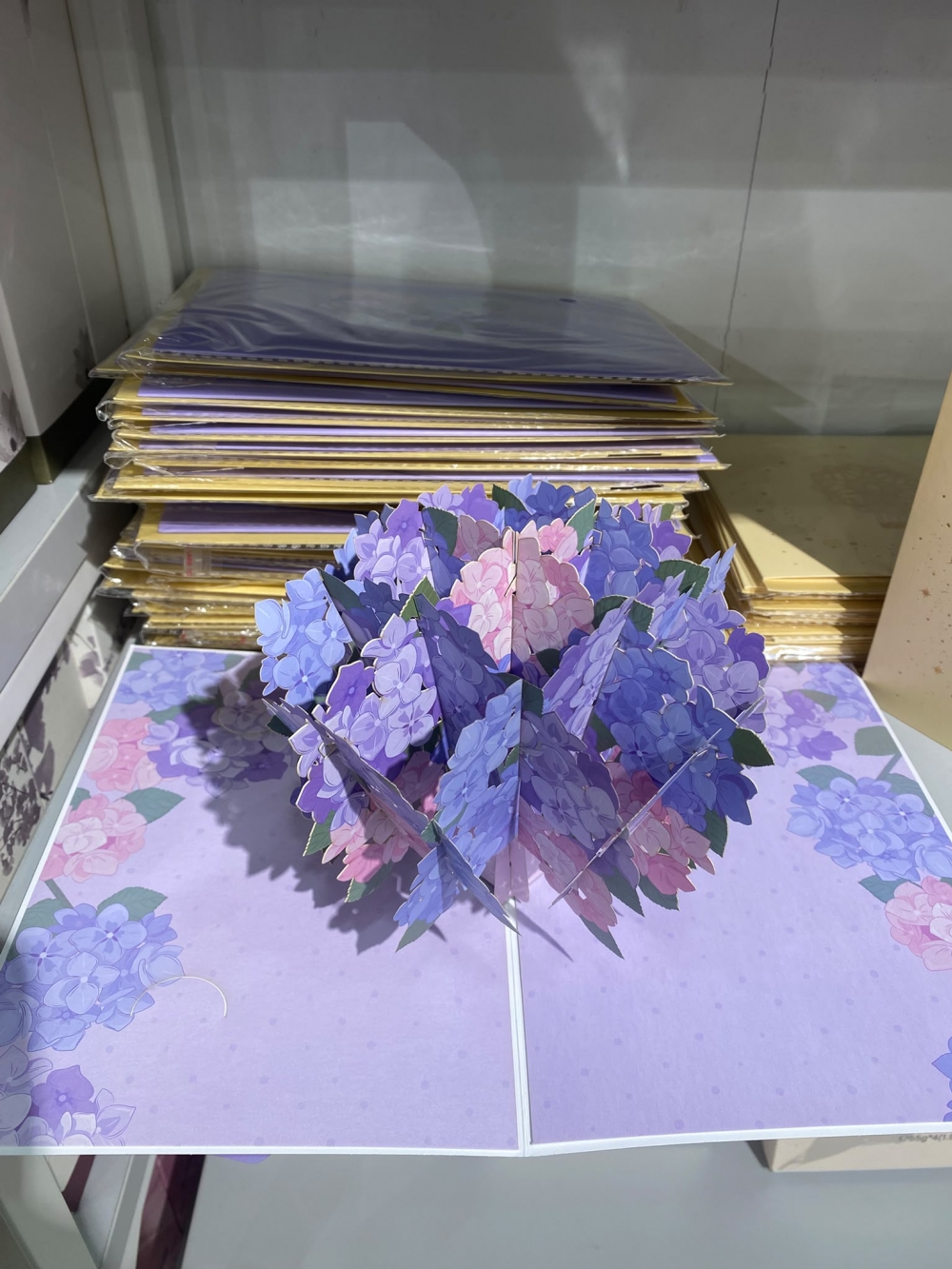 New Mother Day hydrangea greeting card