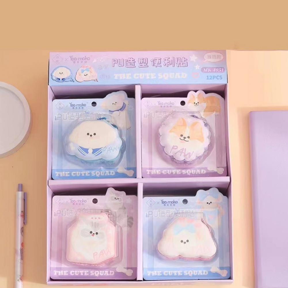 PU shape sticky note/mixed