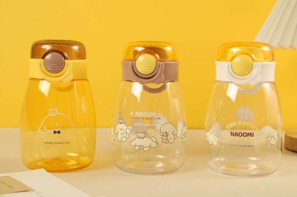 Sweet dumplings Rabbit Plastic Cup 550ml/Mixed