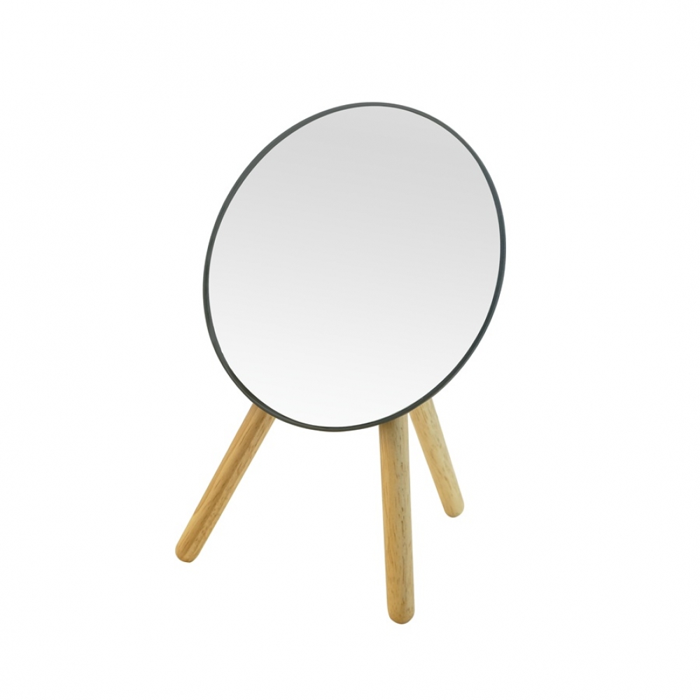 Simple triangle bracket round mirror