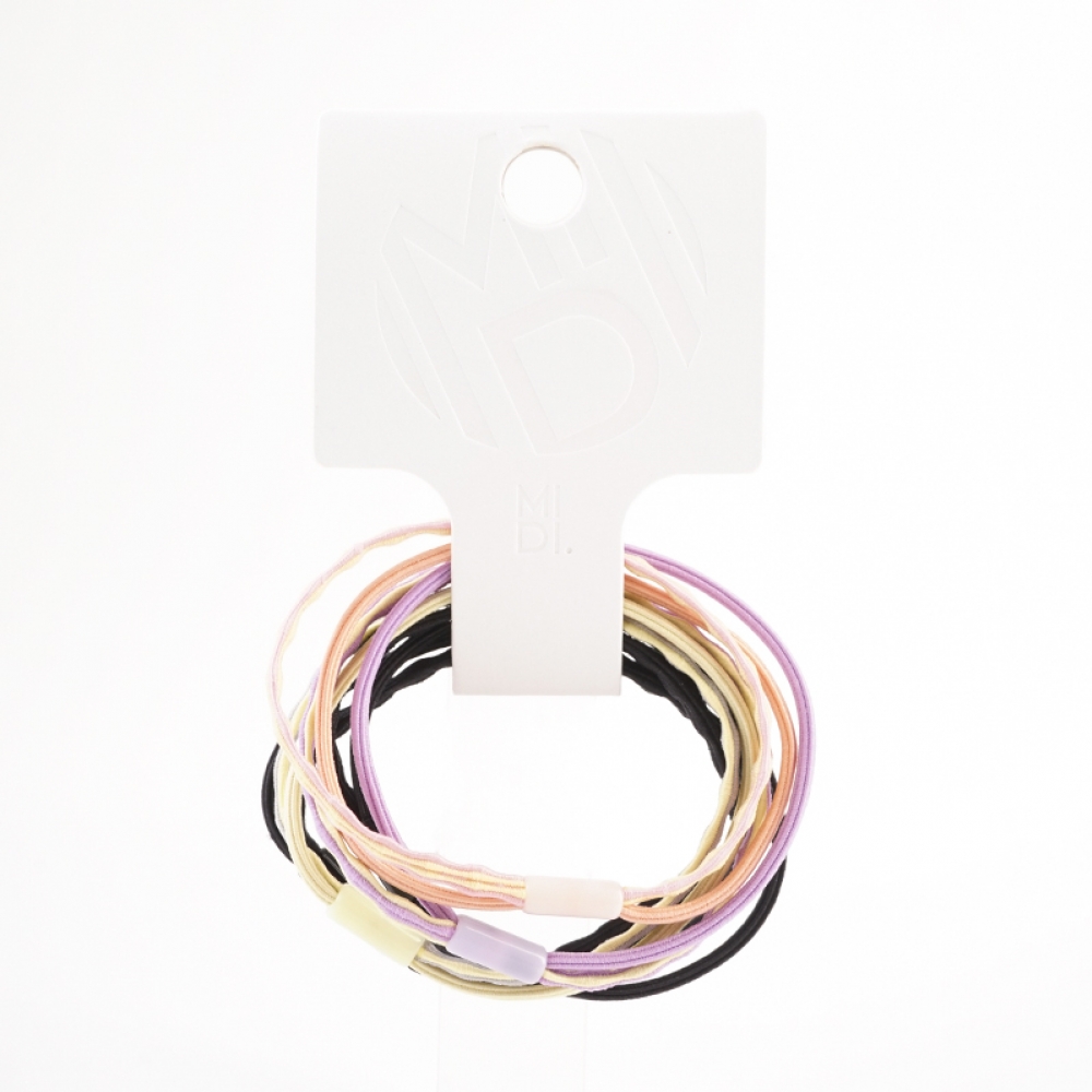 Simple basic rubber band 5 pcs/Mixed