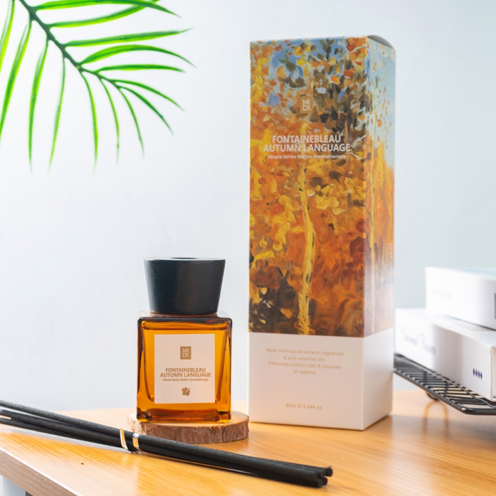 90ml Utopia series rattan aromatherapy/Fontainebleau Autumn Language