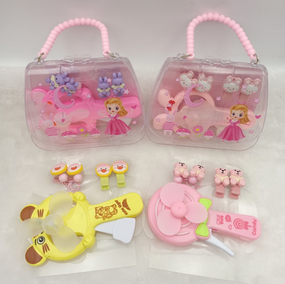 Cute tote bag children's set/Pink