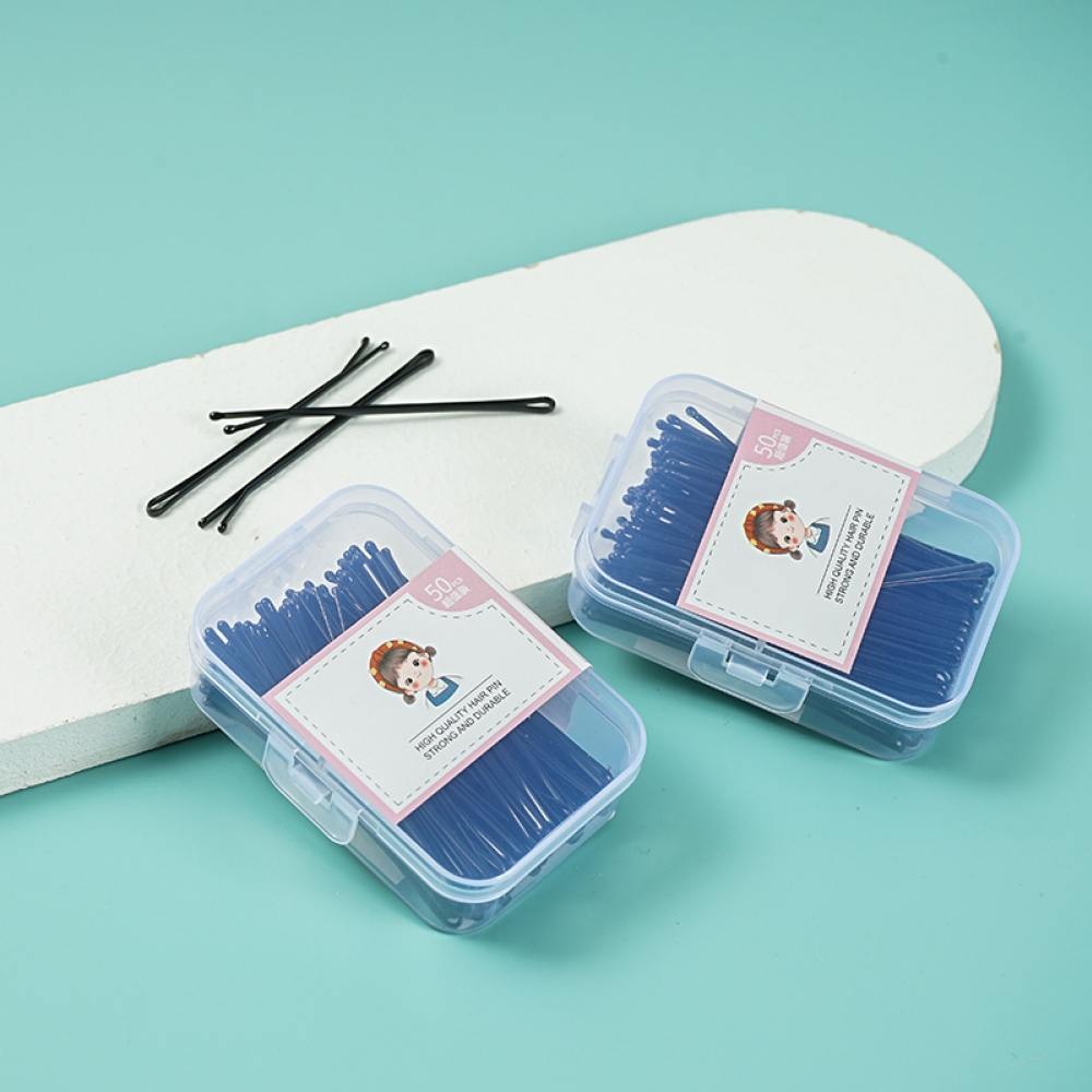 Boxed word clip 50 PCS pack/black