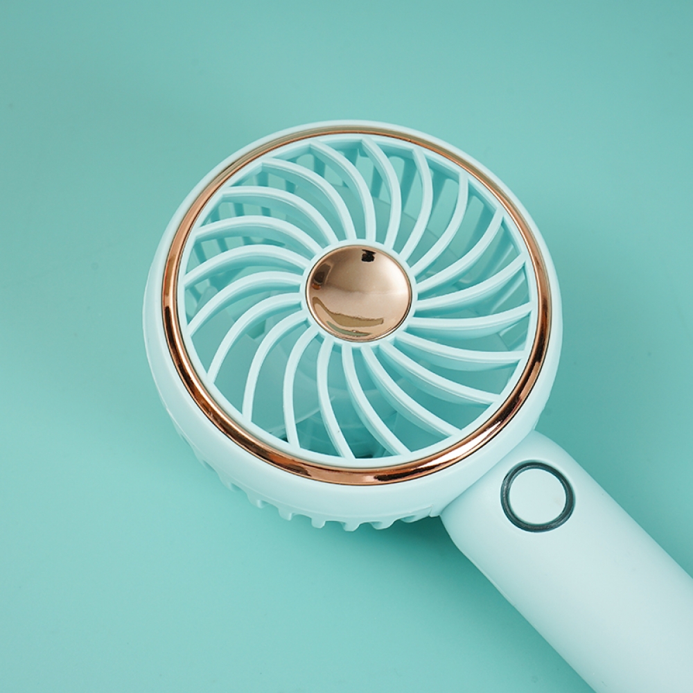 Morandi Minimalist Handheld Fan/Blue