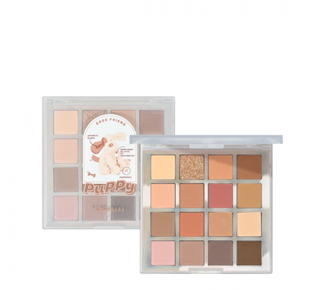 MOE Department Vitality Eyeshadow Plate 02# Champagne Orange Fall