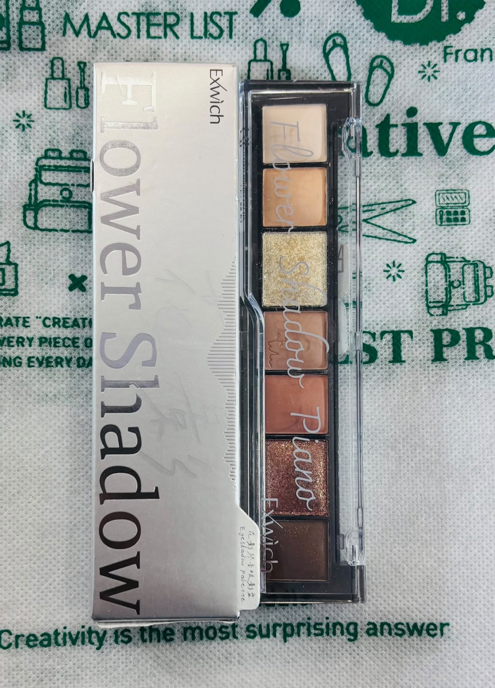 Exwich Flower Shadow Eyeshadow Palette 02 Muye