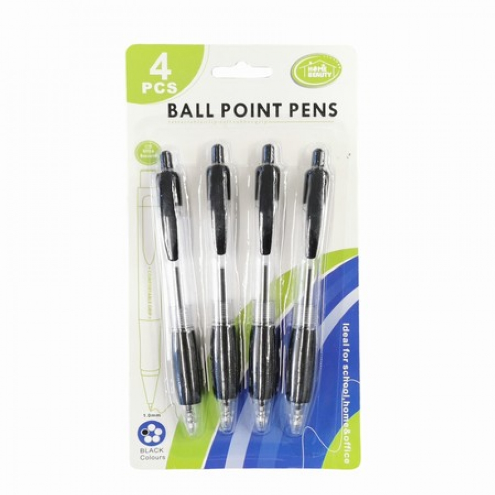 Ball Pen/4pcs/Black