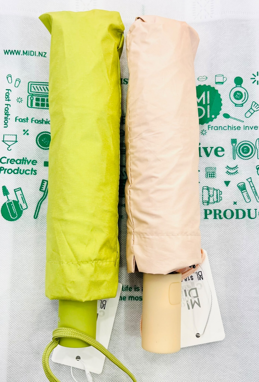 Elegant Plain Automatic Umbrella Assorted