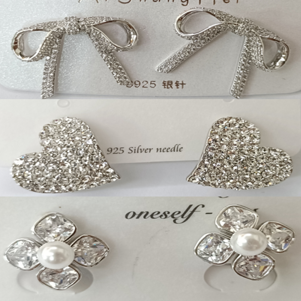 Heiress Sparkly Earrings/Mixed