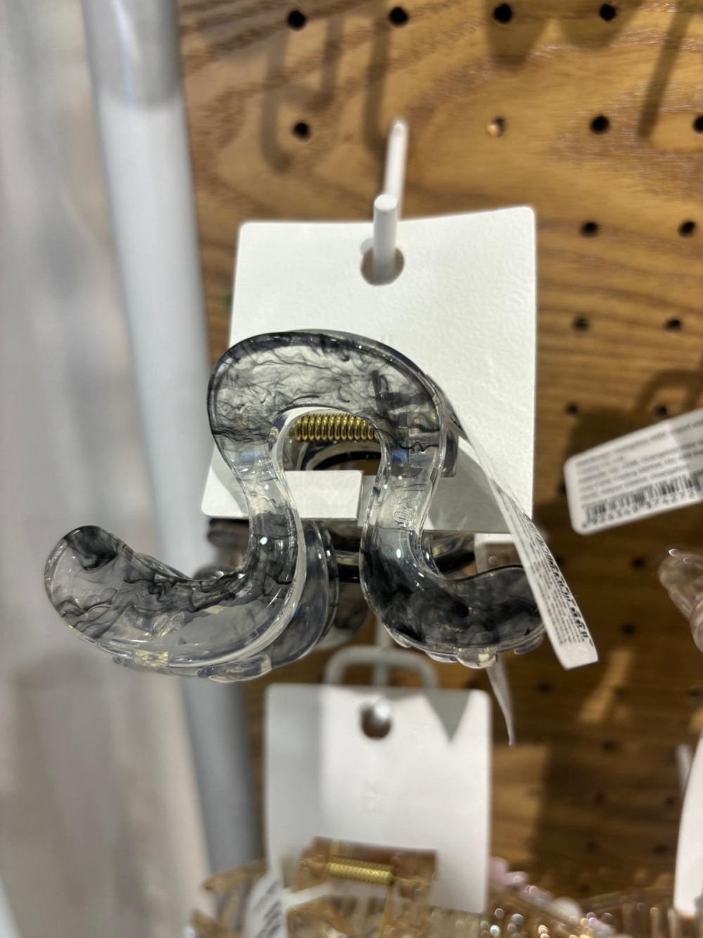 Ink Art Geometric Claw Clip/Medium/Mixed