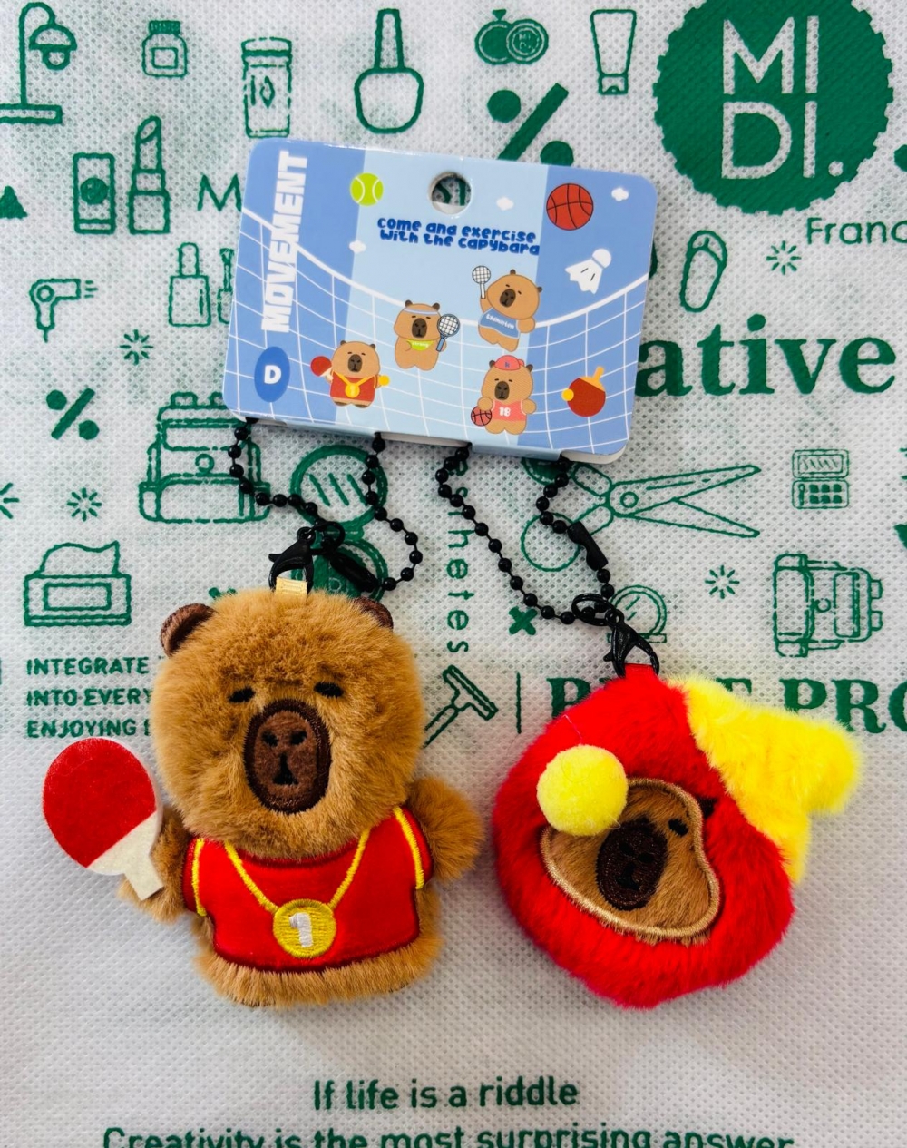 Capybara Sports Pair Set