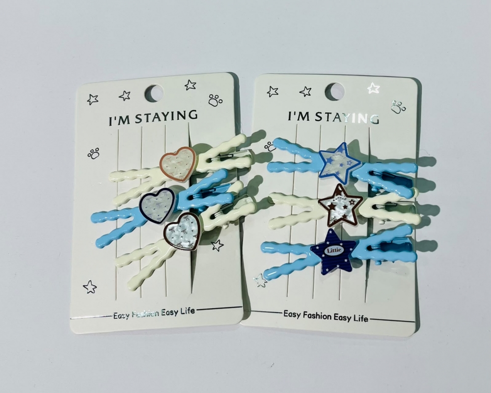 Star Duck Clip Set Assorted