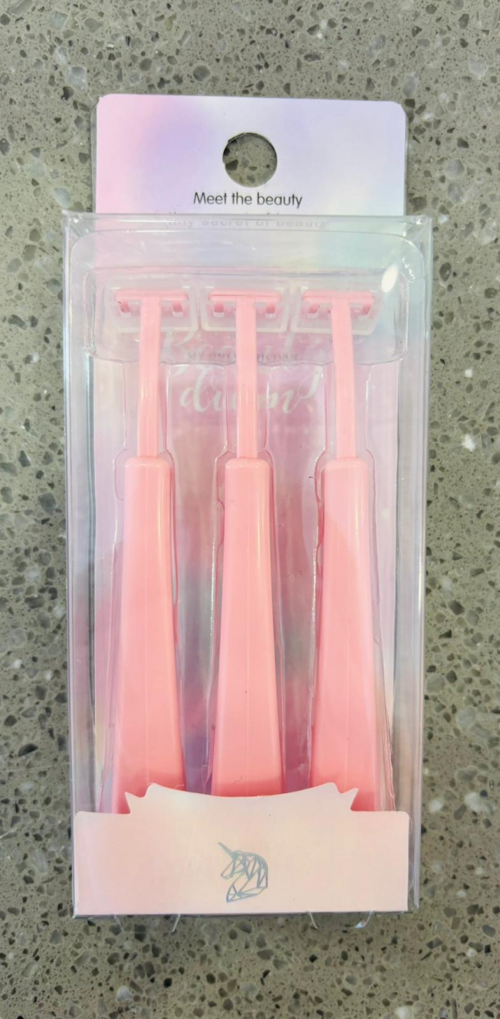 3 Pieces Eyebrow Knife