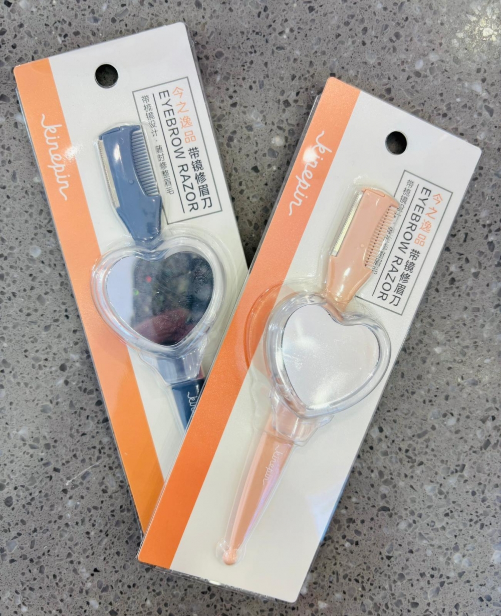 Eyebrow Razor with Mirror