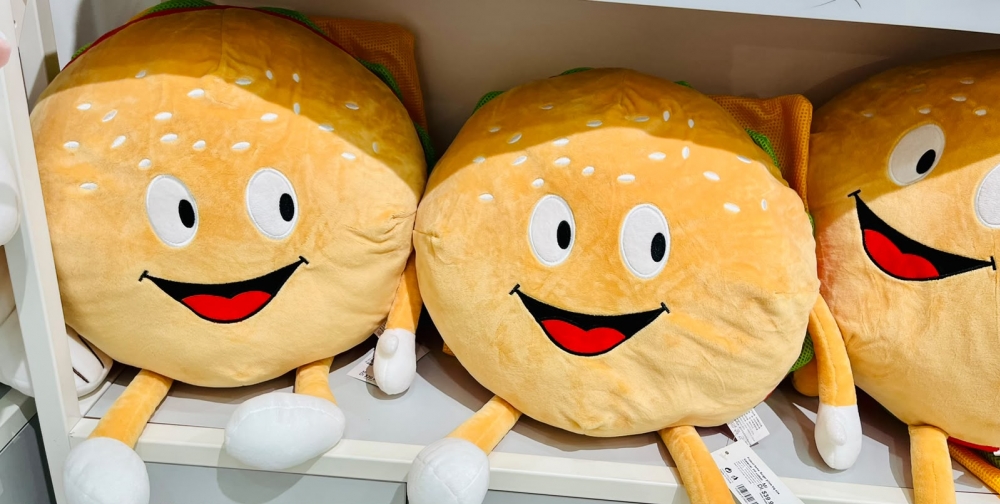 Burger Pillow Big Size