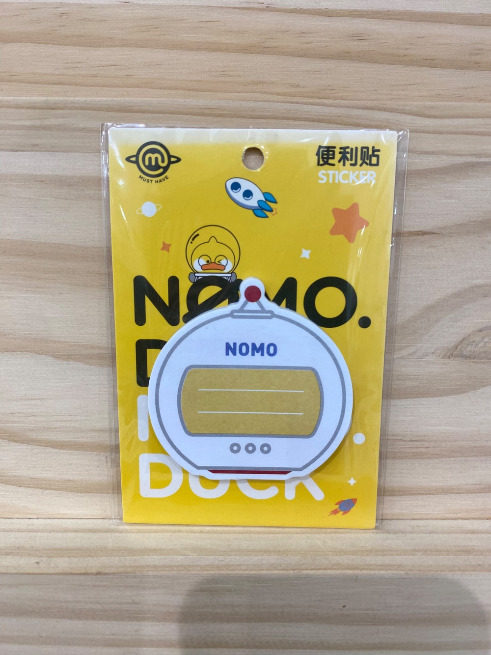 Almost Duck Space Series Shape Sticky Notes Assorted