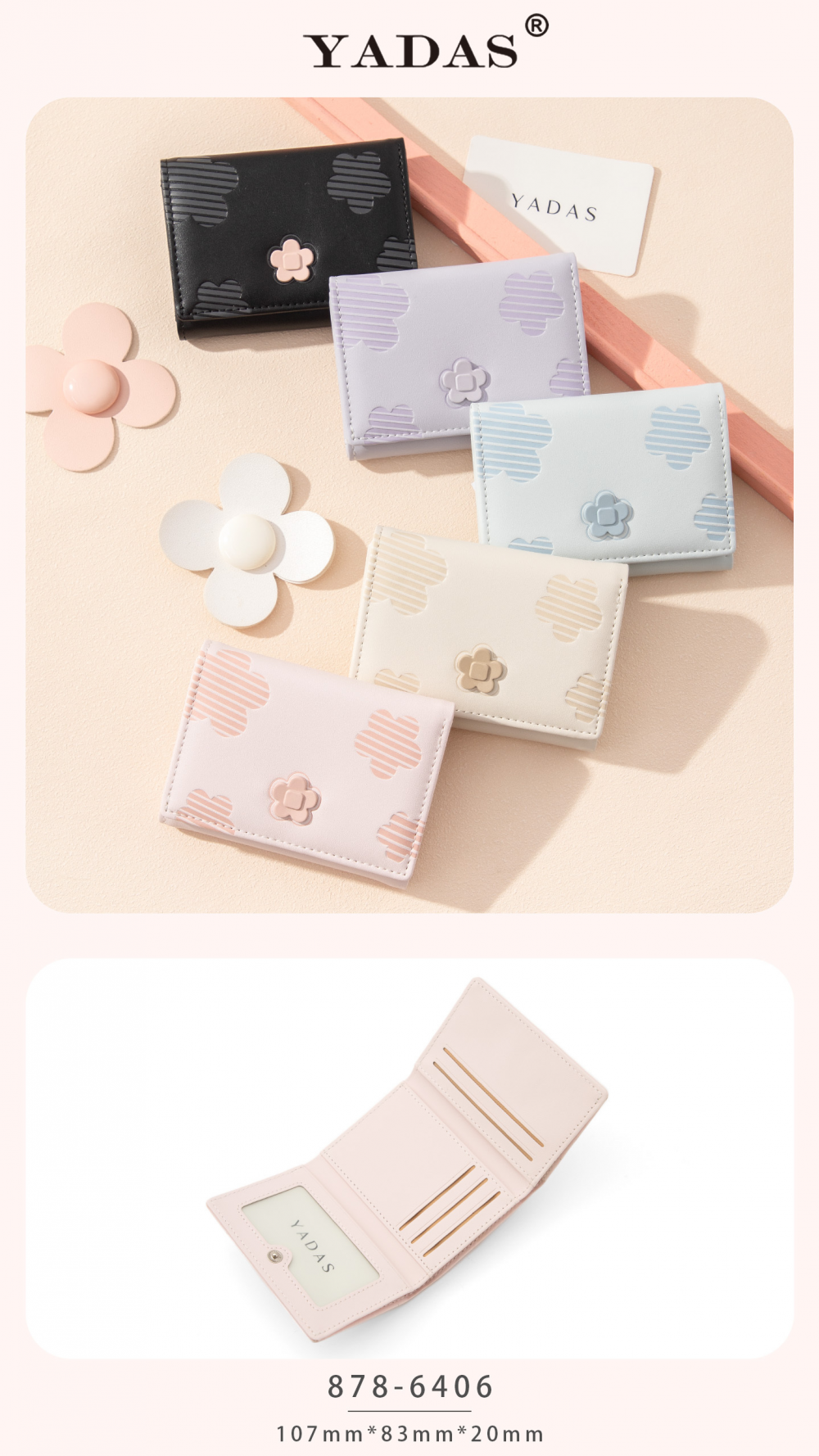 Flower Ladies Wallet