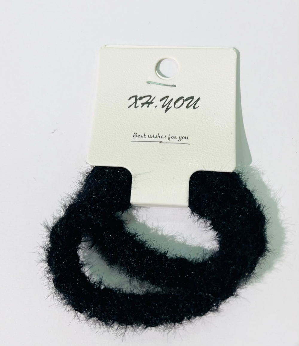 2 Pack Of Knitted Rubber Bands Assorted