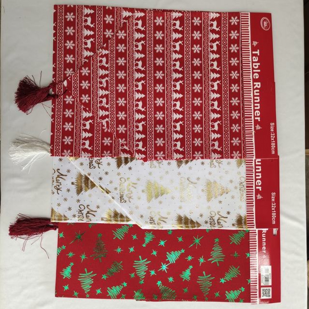 Christmas Table Flag/32*180cm