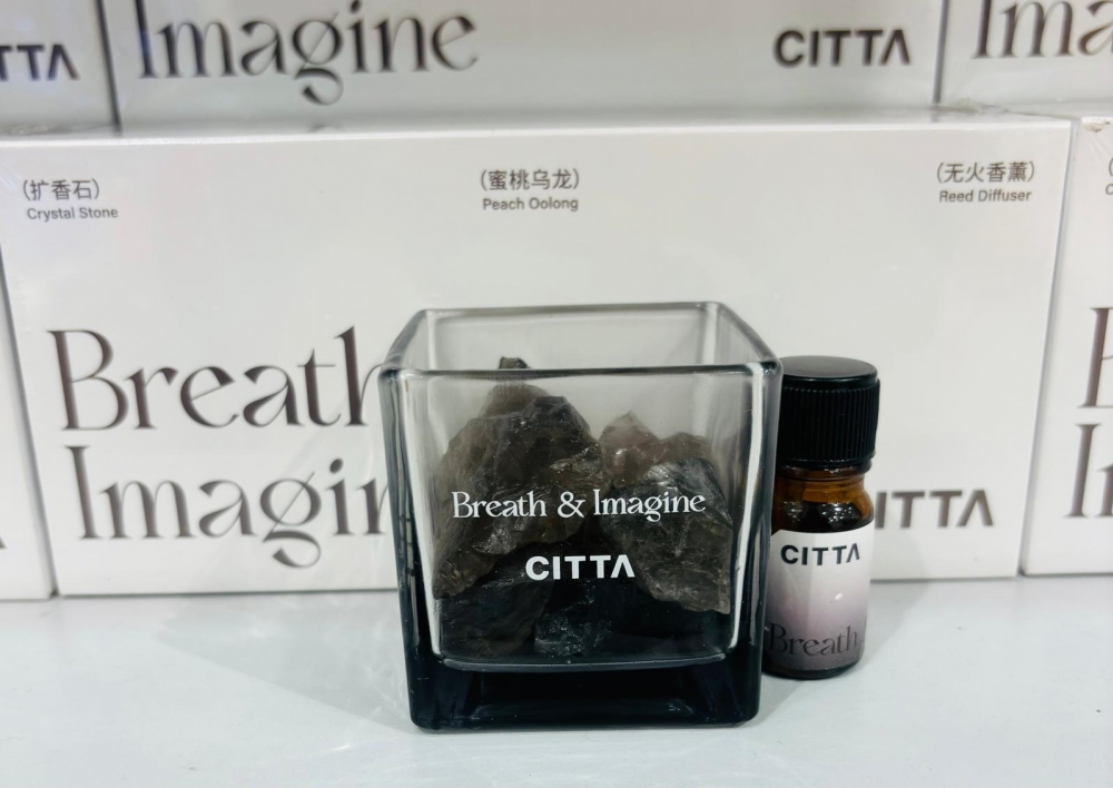 Magic Square Cup Crystal/Peach Oolong