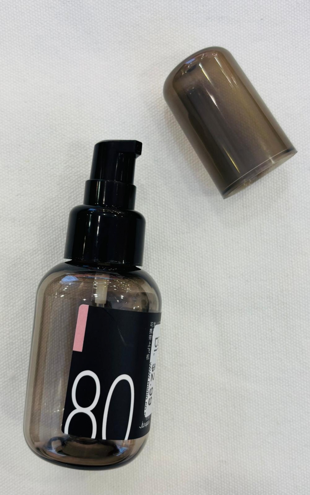 Dispensing Press Bottle/80ml/Square Round