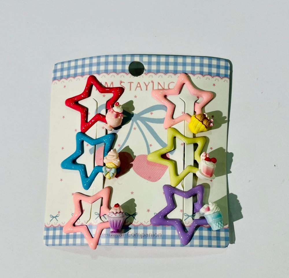 Sweet Star 6 pcs BP Clip