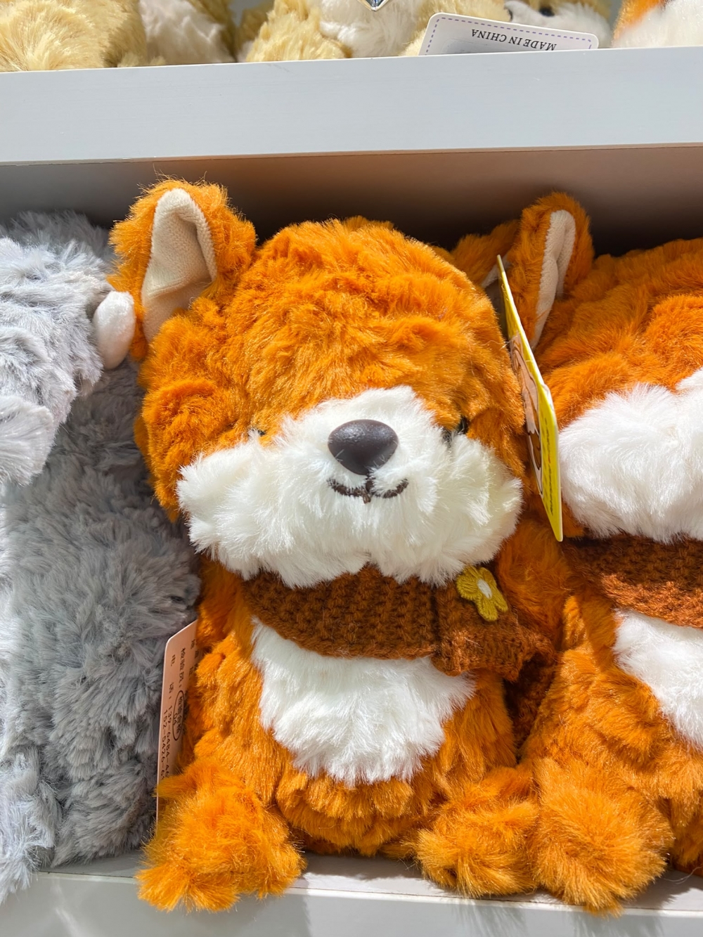 16 cm Pocket Cute Pet Scarf Fox SYC
