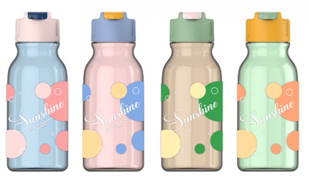 Dot Plastic Sippy Cup/460ml